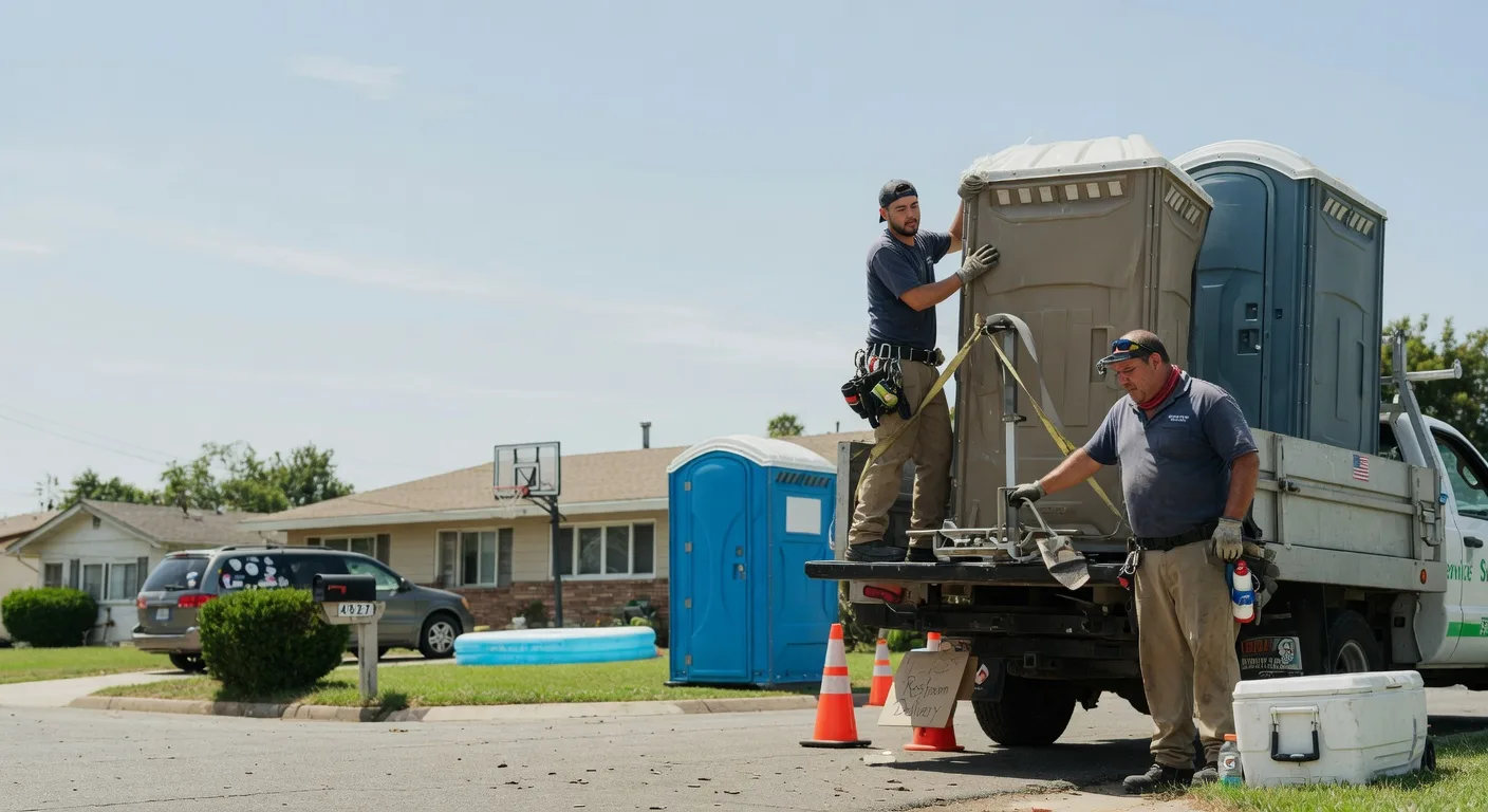 Porta Potty Rental in Fort Gibson, OK near me