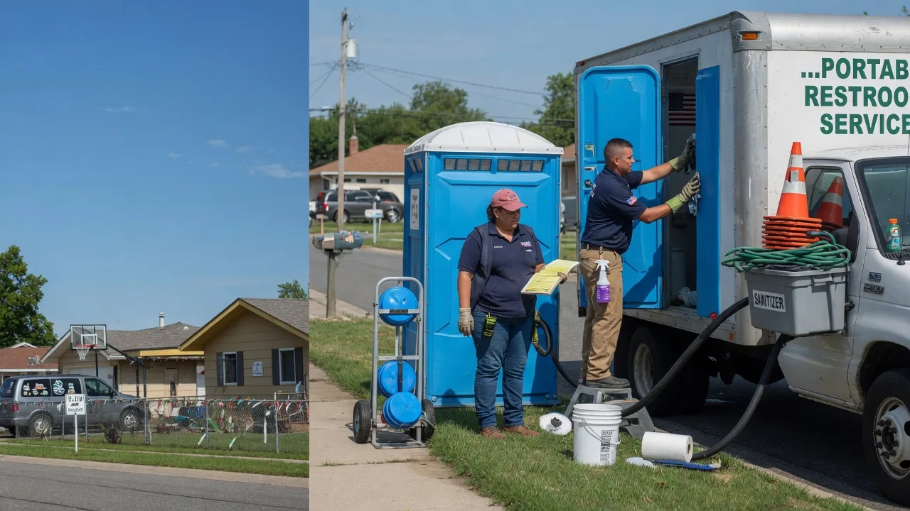 Portable Toilet Rental in Fort Gibson, OK near me